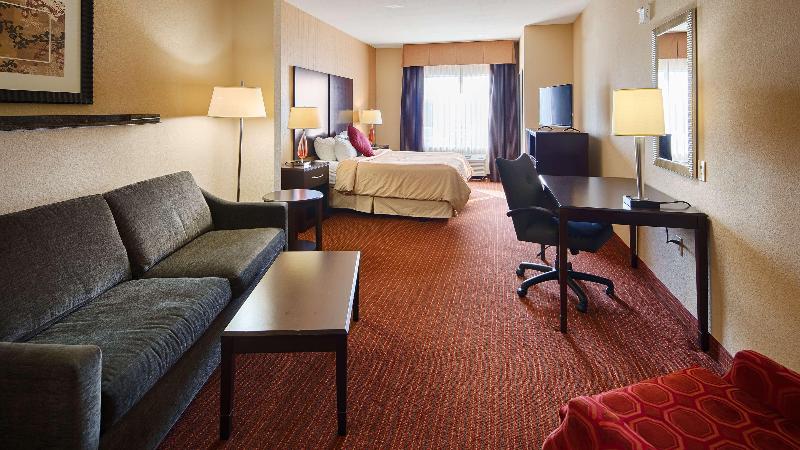 מיטת קינג בסוויטה, Best Western Plus Dfw Airport West Euless