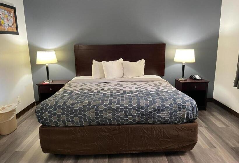اتاق استاندارد با تخت بزرگ, Econo Lodge Jefferson Hills Hwy 51