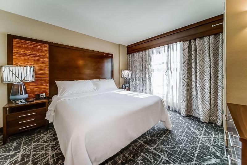 Suite Cama King, Embassy Suites By Hilton Atlanta Kennesaw Town Center