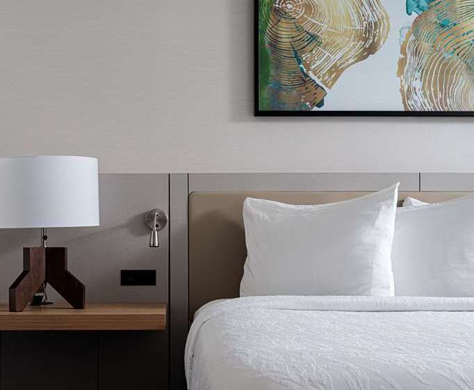 اتاق استاندارد با تخت بزرگ, Hilton Columbus Downtown