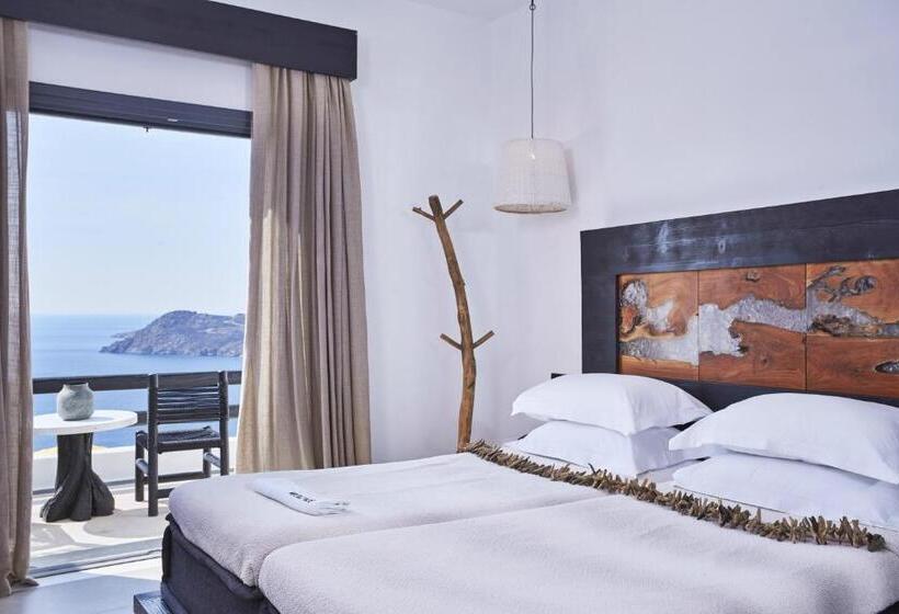 اتاق استاندارد با چشم‌انداز دریا, Myconian Utopia Relais & Chateaux