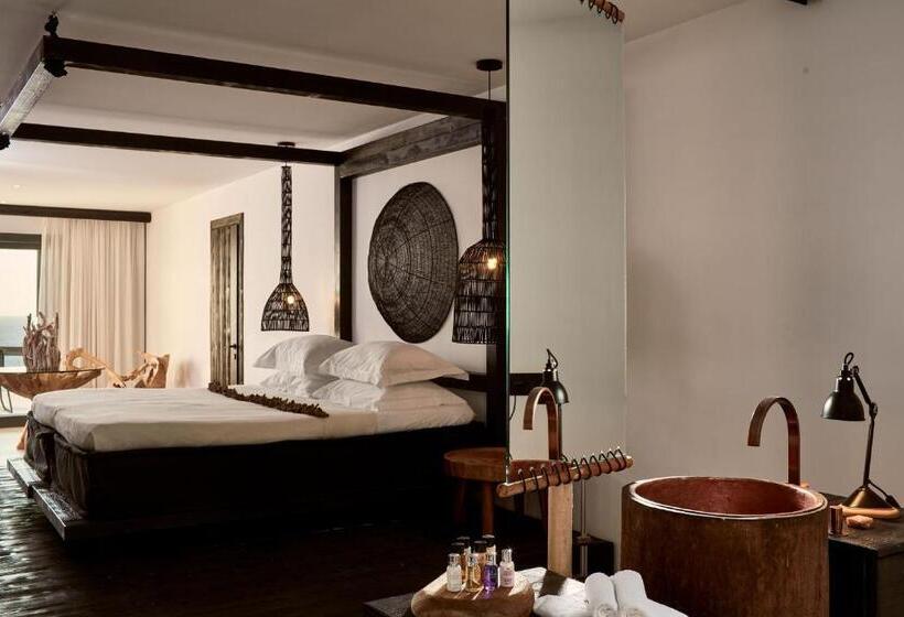 سوییت با چشم‌انداز دریا, Myconian Utopia Relais & Chateaux
