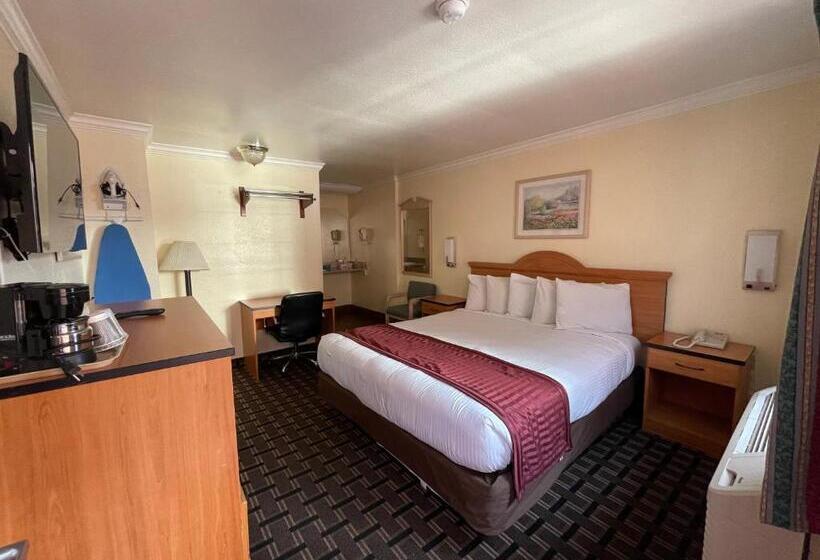 اتاق استاندارد با تخت بزرگ, Riverside Inn & Suites Santa Cruz