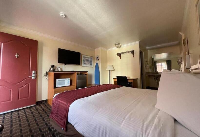 اتاق استاندارد با تخت بزرگ, Riverside Inn & Suites Santa Cruz