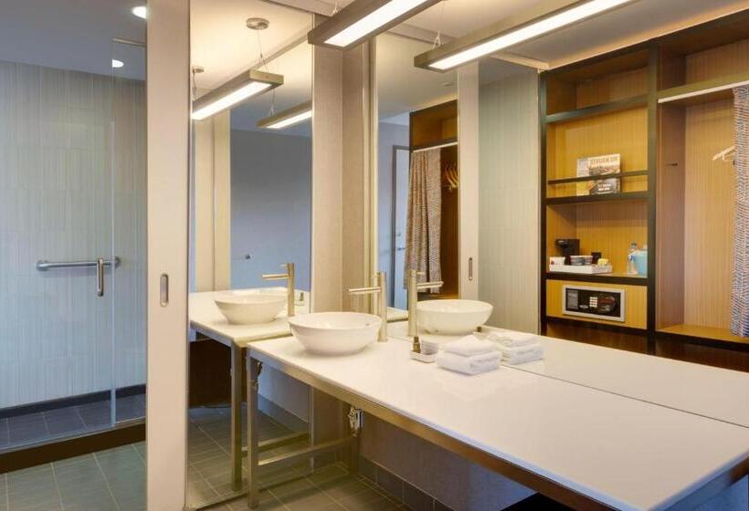 اتاق استاندارد با تخت بزرگ, Aloft Hotel Milwaukee Downtown