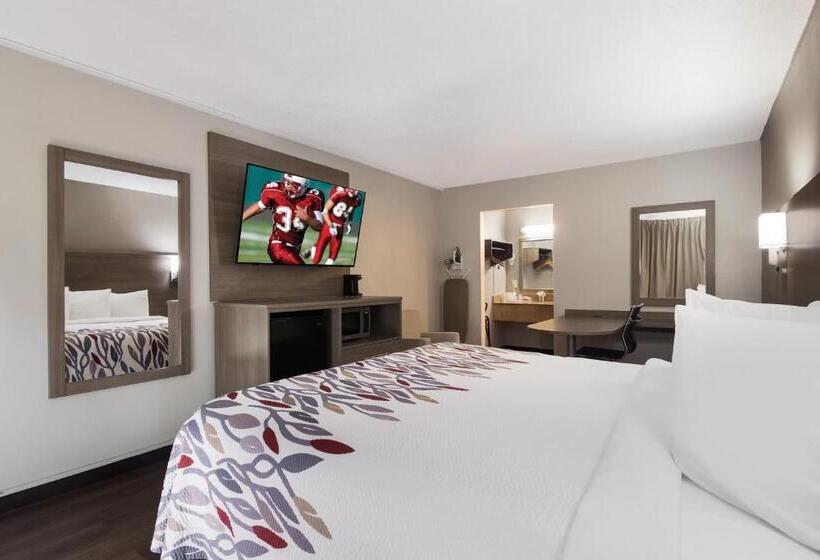 اتاق سوپریور با تخت بزرگ, Red Roof Inn Vero Beach   I 95
