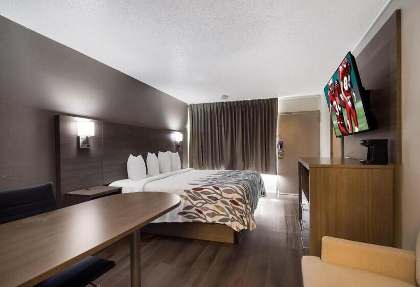 اتاق سوپریور با تخت بزرگ, Red Roof Inn Vero Beach   I 95