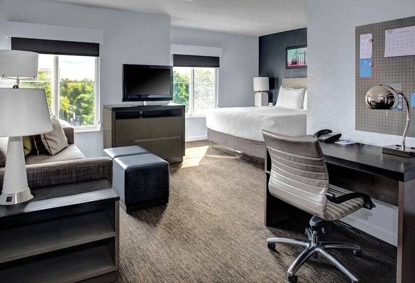 استودیوی استاندارد با تخت دوبل, Hyatt House Raleigh Durham Airport