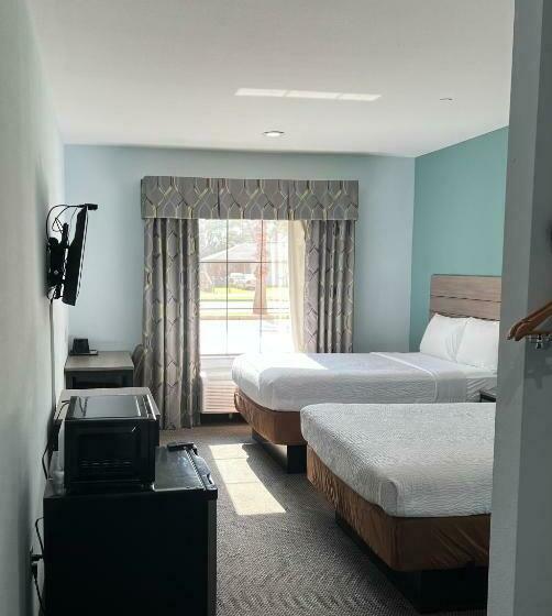 اتاق استاندارد با 2 تخت دوبل, Americas Best Value Inn Sulphur