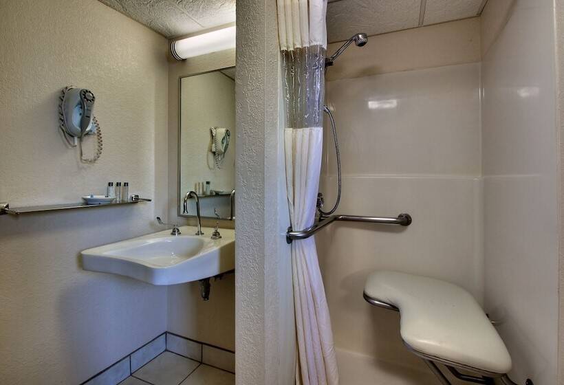 اتاق استاندارد با تخت بزرگ برای معلولان, Everspring Inn & Suites