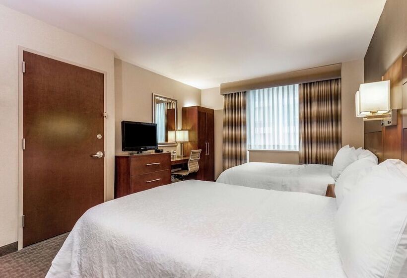 اتاق استاندارد با 2 تخت دوبل, Hampton Inn Manhattan Grand Central