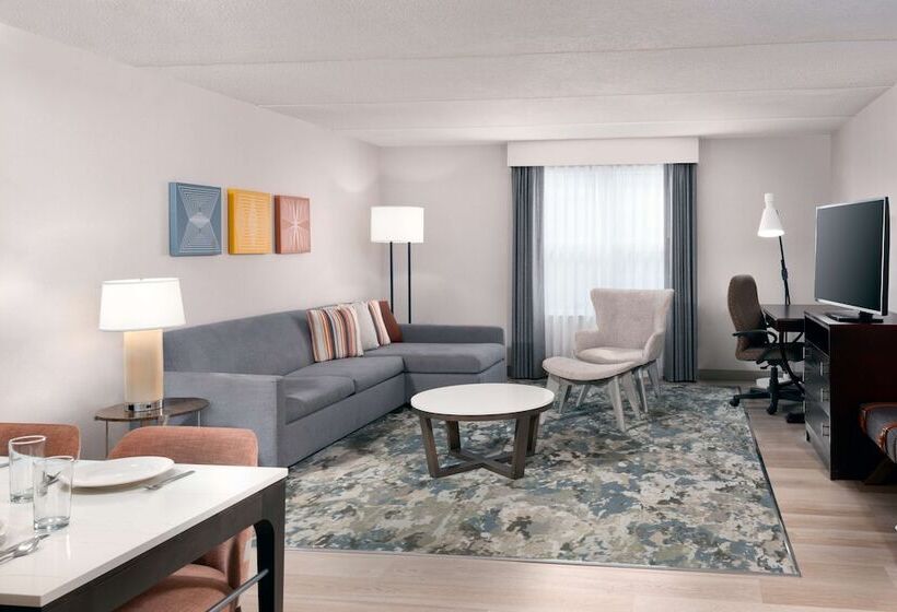 ２ベッドスイートルーム, Homewood Suites By Hilton Boston/canton, Ma