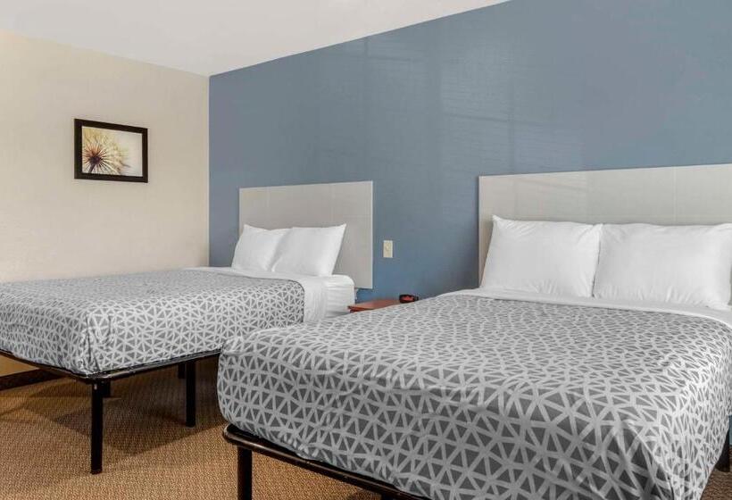 اتاق استاندارد با 2 تخت دوبل, Woodspring Suites Raleigh Garner