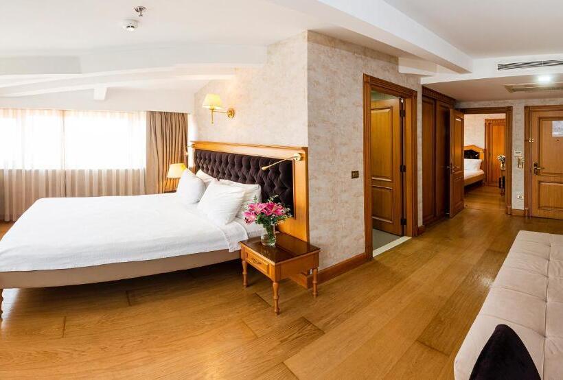 آپارتمان یک خوابه با دری مشترک که هال را جدا می کند., Aprilis Hotel   Special Category