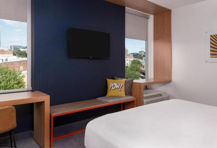 اتاق استاندارد با تخت بزرگ, Aloft Asheville Downtown
