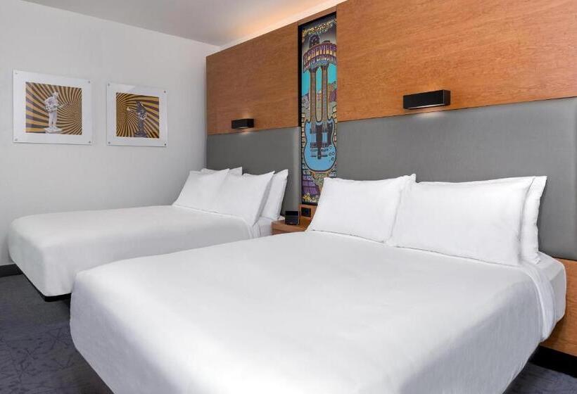 اتاق استاندارد با چشم‌انداز شهر, Aloft Asheville Downtown
