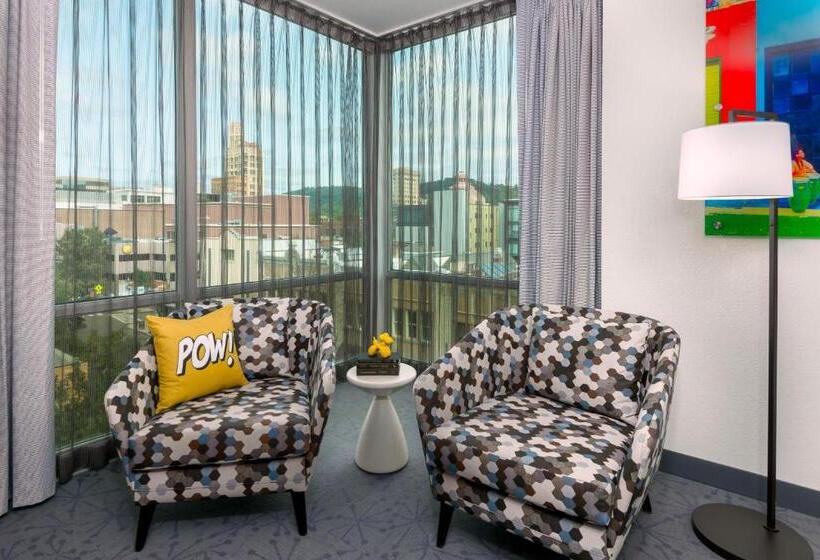سوئیت با تخت بزرگ, Aloft Asheville Downtown
