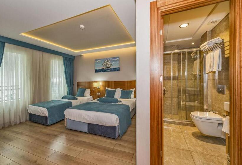اتاق استاندارد سه نفره, The Meretto Hotel Istanbul Old City