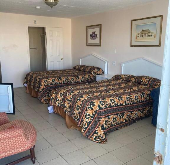 غرفه قياسيه سريرين مزدوجين, Surfside Motel   Seaside Heights