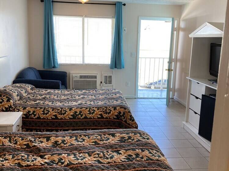 غرفه قياسيه سريرين مزدوجين, Surfside Motel   Seaside Heights