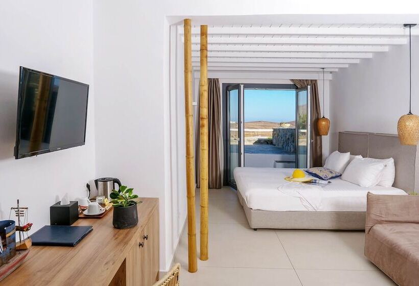 اتاق سوپریور با چشم‌انداز دریا, Ftelia Bay Boutique