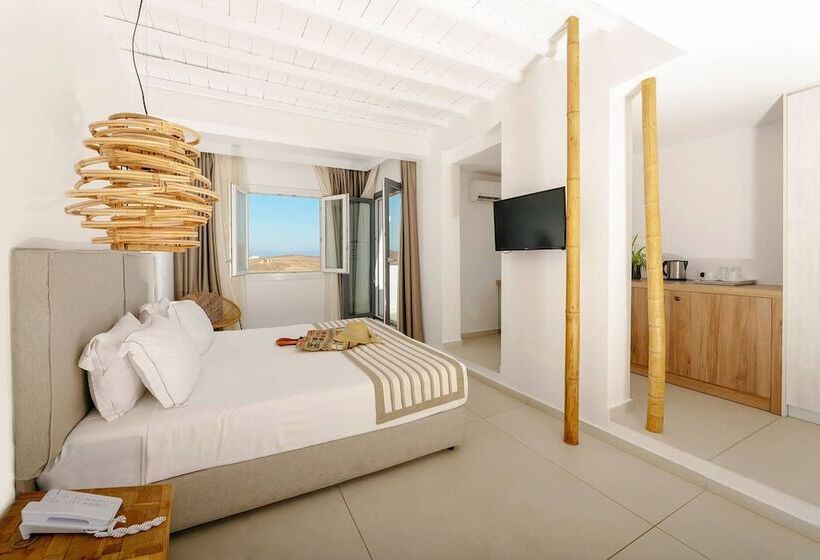 اتاق سوپریور با چشم‌انداز دریا, Ftelia Bay Boutique