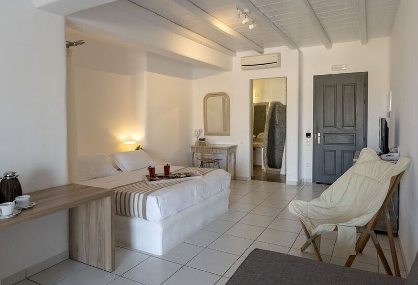 اتاق استاندارد با چشم‌انداز دریا, Ftelia Bay Boutique