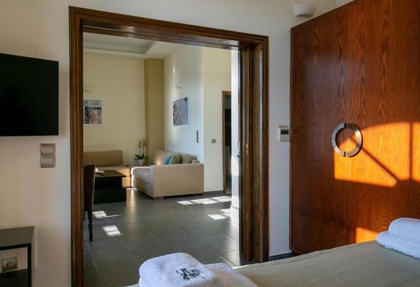 سوئیت اجرایی با چشم‌انداز دریا, Krinos Suites