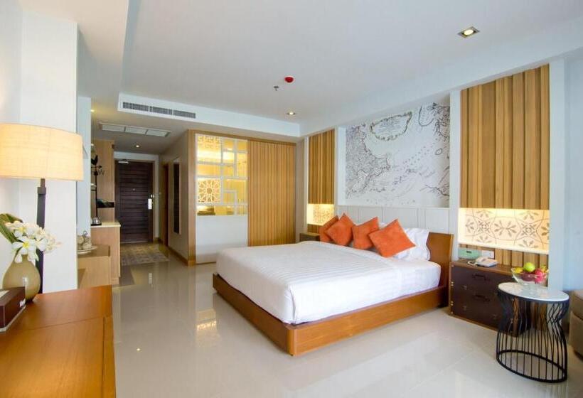 اتاق لوکس با چشم‌انداز دریا, Welcome World Beachfront Resort