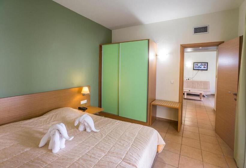 آپارتمان 1 خوابه با چشم‌انداز باغ, Athina Beach Hotel