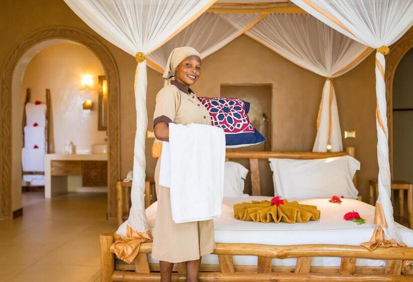 اتاق لوکس با چشم‌انداز باغ, Gold Zanzibar Beach House & Spa