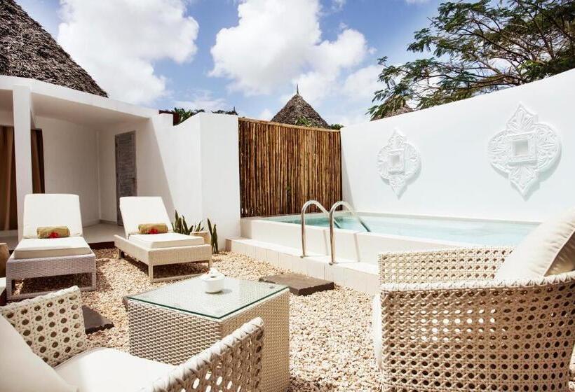 ویلای یک اتاق خوابه با استخر شنا, Gold Zanzibar Beach House & Spa