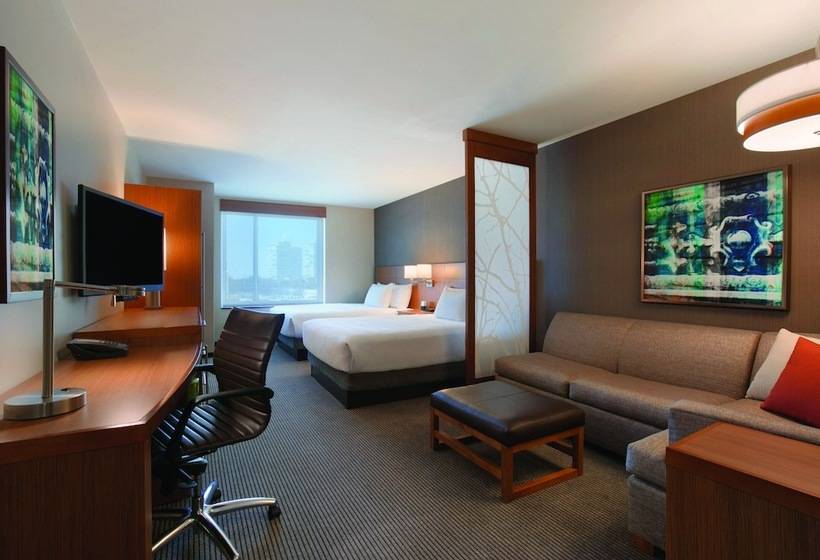 اتاق استاندارد با تخت دو نفره بزرگ, Hyatt Place Chicago Southuniversity Medical Center