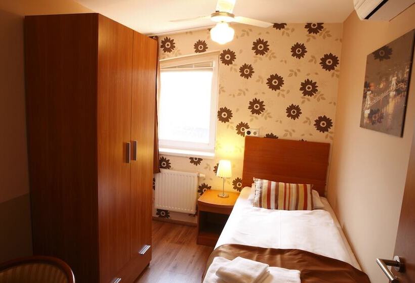 اتاق استاندارد یک نفره, Six Inn Hotel Budapest