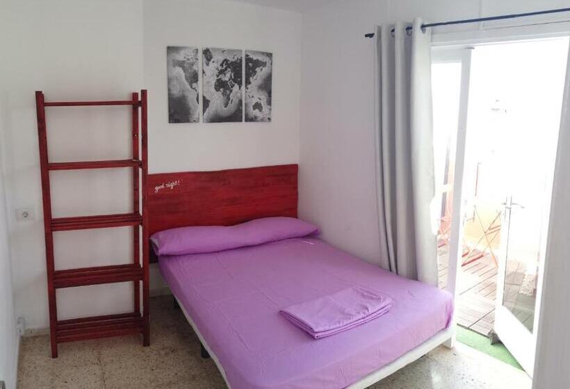 اتاق استاندارد با بالکن, Casa Grande Surf Hostel