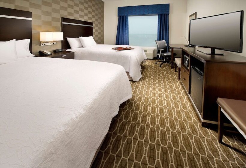 اتاق استاندارد با 2 تخت دوبل, Hampton Inn & Suites Washington Dc North/gaithersburg