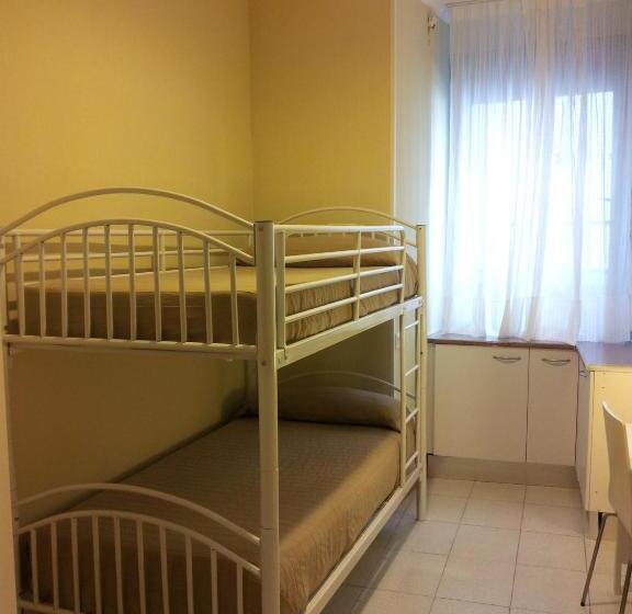 Standard Room with Bunks and Shared Bath, Pension Catedral