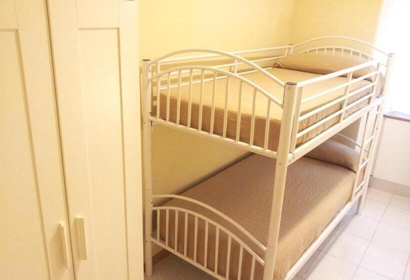 Standard Room with Bunks and Shared Bath, Pension Catedral