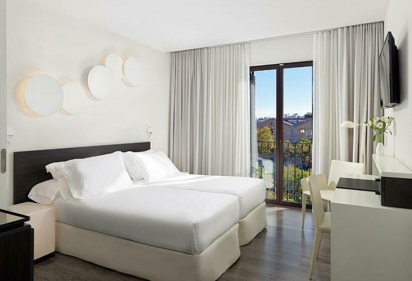 اتاق استاندارد با چشم‌انداز, H10 Port Vell 4* Sup