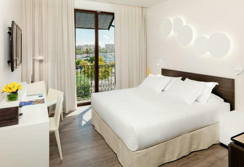 اتاق استاندارد با چشم‌انداز, H10 Port Vell 4* Sup