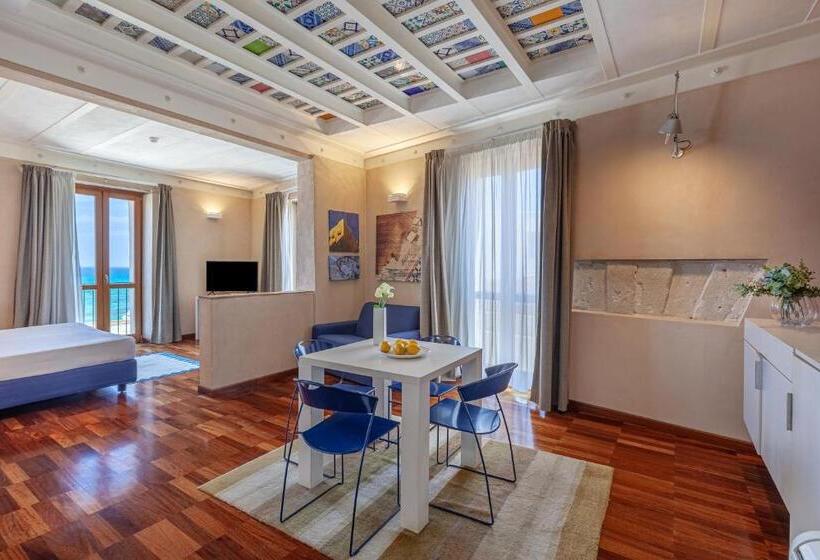 小型套房带海景, Residence La Gancia
