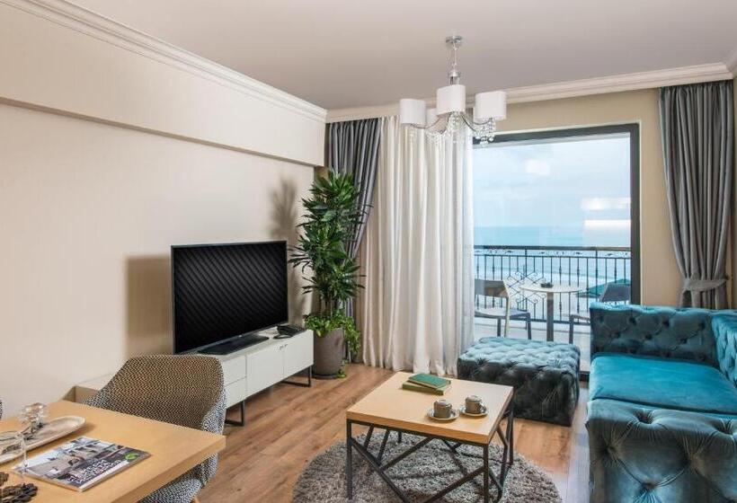 آپارتمان 1 خوابه با چشم‌انداز دریا, Casa Di Fiore Spa And Medical Hotel, Mineral Pools & Private Beach