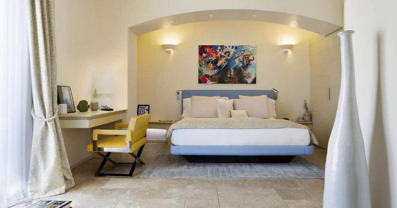 سوییت جونیور با چشم‌انداز جانبی دریا, Villa Blu Capri