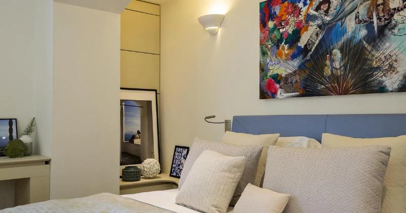 اتاق سوپریور با چشم‌انداز جانبی دریا, Villa Blu Capri
