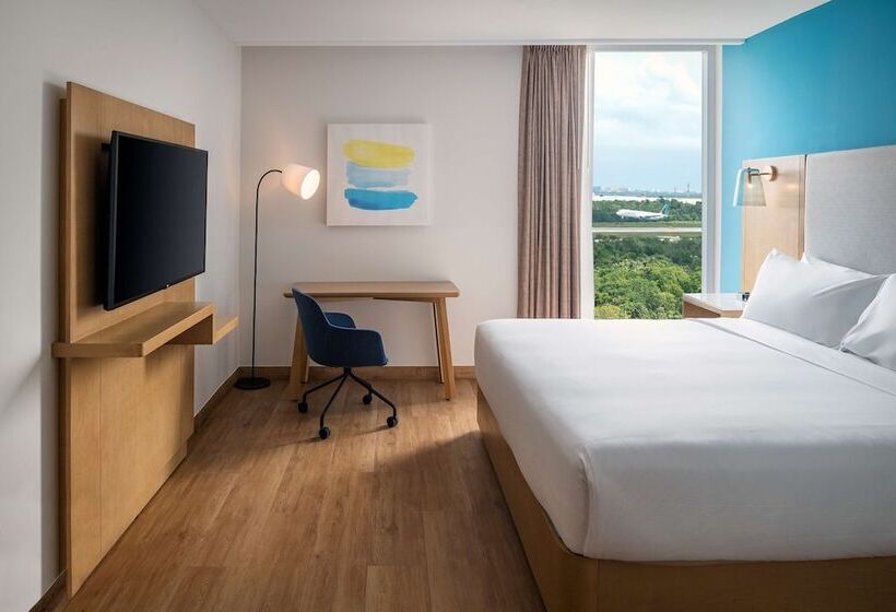 اتاق استاندارد با تخت دوبل, Hilton Garden Inn Cancun Airport