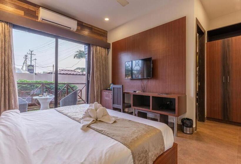 اتاق لوکس با بالکن, Amara Oceanfront Resort & Club Baga