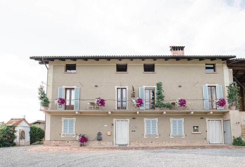 اتاق استاندارد با چشم‌انداز کوهستان, La Casa Di Roby 2 Studio La Morra, Con Piscina