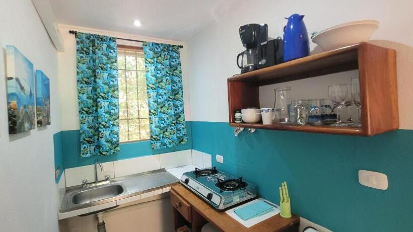 آپارتمان 1 خوابه با چشم‌انداز باغ, Cabinas Corazon