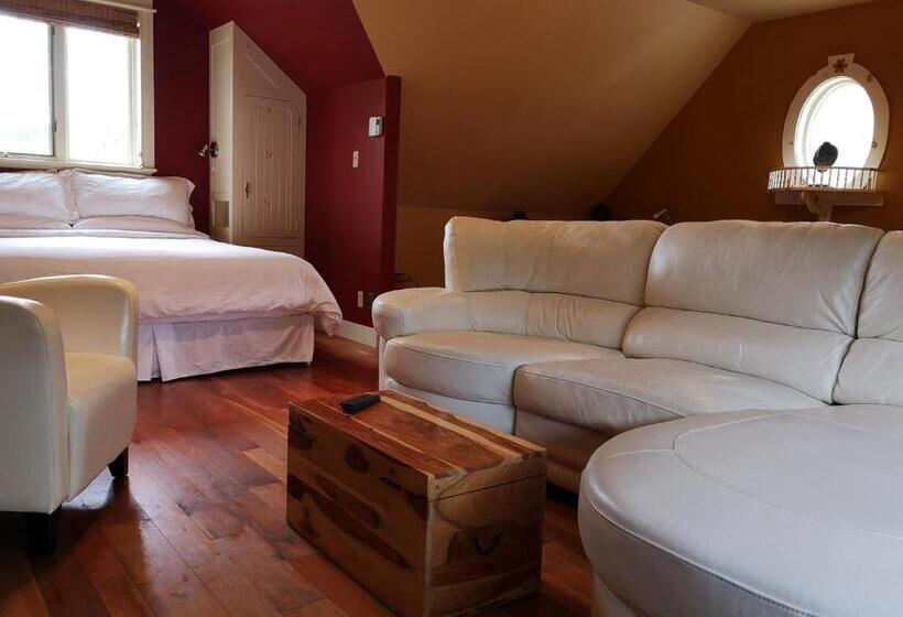 اتاق سوپریور با تخت بزرگ, Au Cachalot Caché Le Gîte Hôtel
