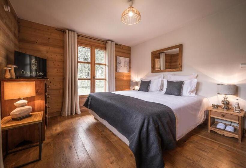 اتاق استاندارد با تراس, Chalet Jardin D Angèle Chambres D Hôtes